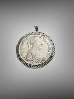 Medalion dinTaler Argint Maria Teresia SF