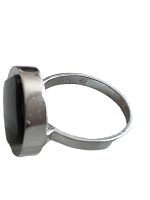 Inel Argint cu Onix  17 mm - imagine 4