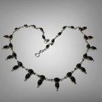 Colier Argint cu Onix- Princess Style