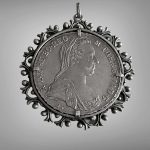 Medalion Argint tip Salba- Maria Therezia