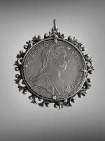 Medalion Argint tip Salba- Maria Therezia