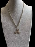 Argint Triskelion +Lant 60 cm - imagine 3