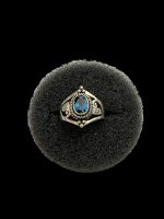 Inel Argint cu London Blue Topaz - imagine 3