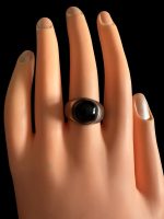 Inel Argint cu Onix 18.60 mm - imagine 2