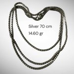 Argint  Lant Lung 70 cm