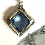 Art Deco Medalion Argint