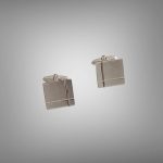 Butoni Argint Mid-Century