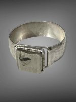 Bratara Unicat din Argint cu Pirita Bruta