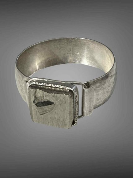 Bratara Unicat din Argint cu Pirita Bruta