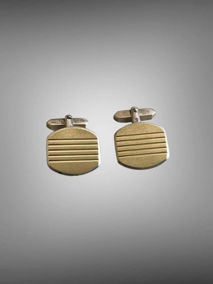 Butoni Argint, usor auriti