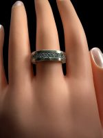 Inel Argint stil Eternity 17,40 mm - imagine 2