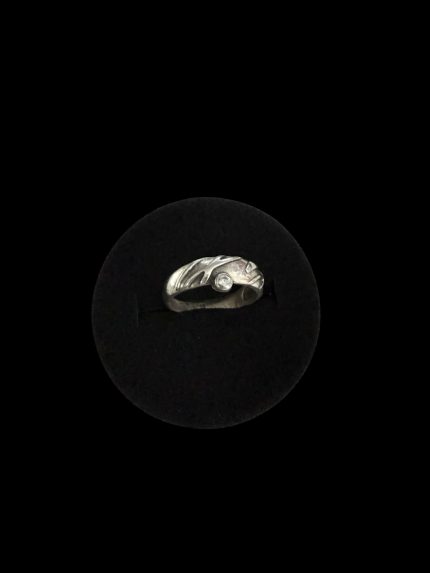 Inel Argint 17.20 mm- Anii 80