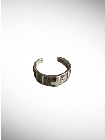 Inel Argint cu Cruce