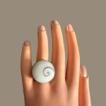 Inel Argint cu Ochiul Shiva  2,5 cm