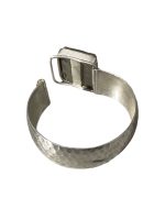 Bratara Unicat din Argint cu Pirita Bruta - imagine 5