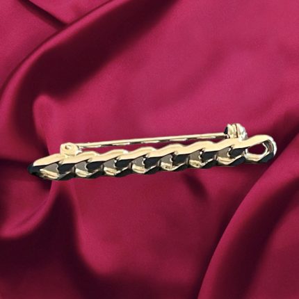 Brosa Argint-  model simplu si dragalas