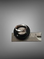 Inel Statament din Argint cu Sidef 18 mm - imagine 3