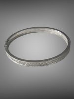 Bratara Art-Deco din Argint stil Catusa