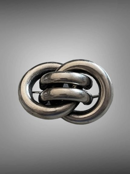 Noduri- Brosa Argint