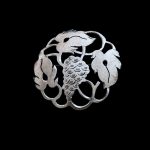 Art Nouveau Brosa Argint -Hans Przyrembel