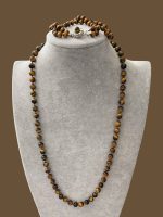 Set Elegant Ochi de Tigru  Colier + Bratara - imagine 3
