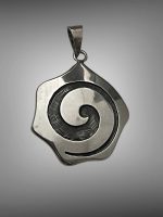 Medalion Argint Spirala- Unisex