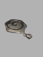 Medalion Argint Spirala- Unisex - imagine 2