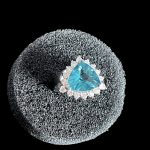 Inel Argint model Impozant- cu Imitatie Topaz