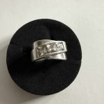 Inel Lat 1 cm din Argint 16.40 mm