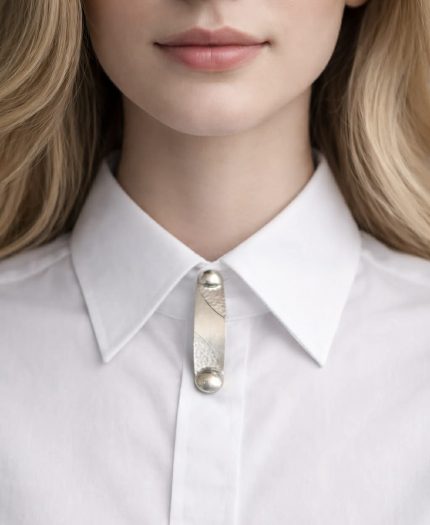 Brosa Argint  Art-Deco