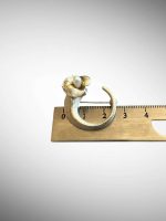 Brosa Argint cu Perla -Modernism - imagine 3