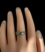 Inel Argint 17.20 mm- Anii 80 - imagine 3