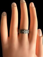 Inel Argint cu Cruce - imagine 2