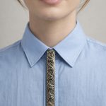 Brosa Argint Filigran-  model Finut