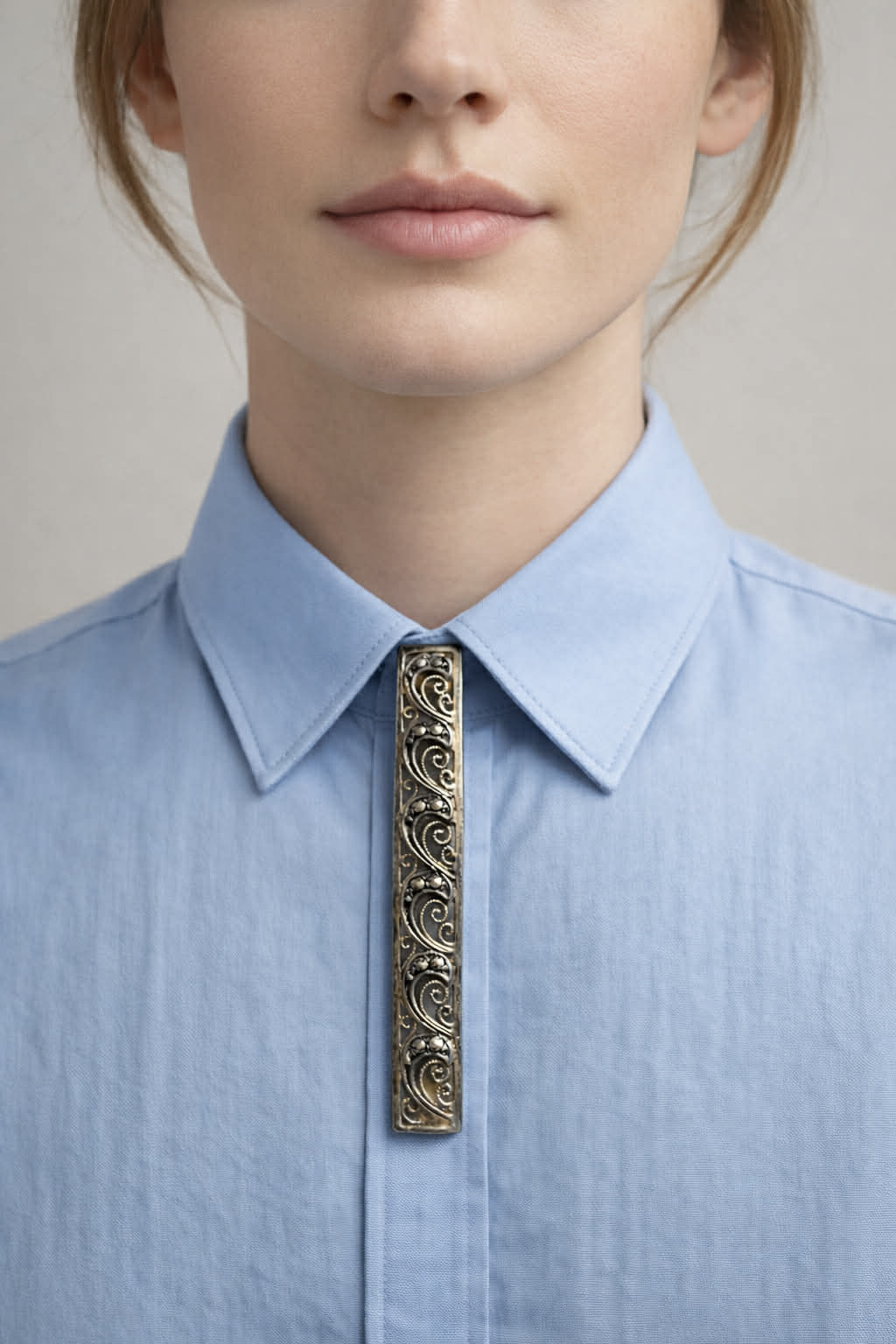 ef1ec888-9ca9-4cf7-8aaf-03a38b5c7df2 Brosa Argint Filigran- model Finut - imagine 1