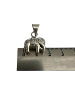 Elefant - Medalion Dragalas din Argint - imagine 2