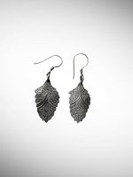 Cercei Argint - Frunza 4.2 cm