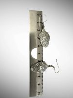 Cercei Argint - Frunza 4.2 cm - imagine 2