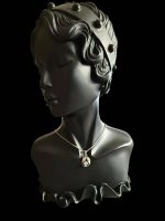 Mefalion Argint Karl Lane- Finlanda + Lantisor Argint - imagine 2