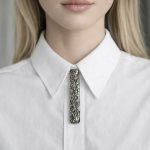 Brosa Argint Art Nouveau