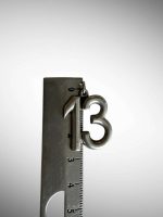 Pandantiv Argint  Numarul 13 - imagine 2