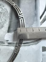 Colier Argint Model Grecesc 40 cm - imagine 3