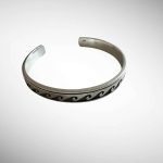 Bratara Argint Motiv Valuri