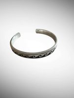 Bratara Argint Motiv Valuri