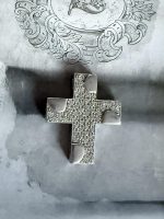 Argint - Cruce Frumoasa cu Cristale - imagine 2