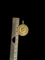 Medalion Franz Josepf  -Placat cu Aur - imagine 3