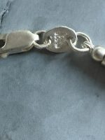 Bratara Argint Emente Cilindrice 19 cm - imagine 3