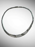 Colier Argint Model Grecesc 40 cm