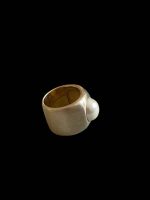 Inel Lat din Argint cu Perla  19.50 mm - imagine 2