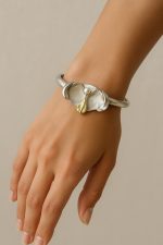 Bratara Modernista din Argint - imagine 2